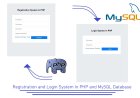 Secure login and registration form in PHP and MySQL database