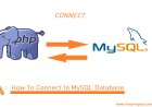 how to connect to MySQL database in PHP