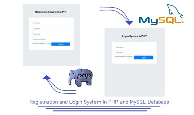 Secure login and registration form in PHP and MySQL database