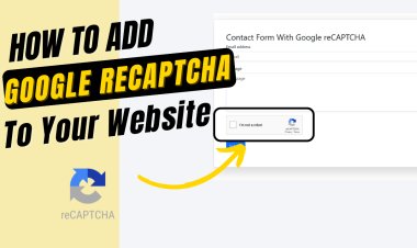 how to add google recaptcha in any Website form