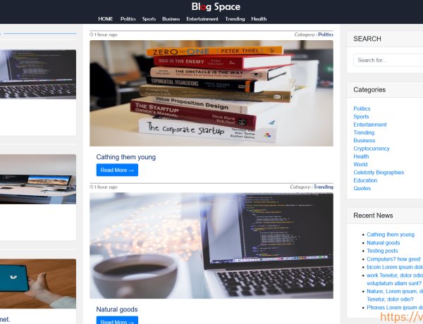 How to create a blog website using php and mysql database