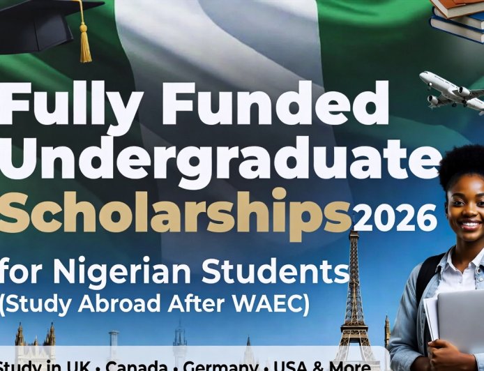 Fully Funded Undergraduate Scholarships 2026 for Nigerian Students (Study Abroad After WAEC)